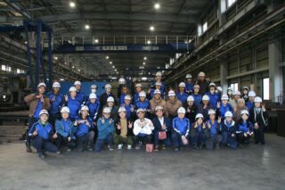 今日、３年間の技能実習を終えて3人が帰国しました✈️🇮🇩
過ぎてみればあっという間の３年間でした🤣
大きな怪我や病気がなくて良かったです🥳
家族に会えるの楽しみですね😊#長野県 #中野市 #鉄工所 #鉄骨製作#Hグレード #社員募集中 #技能実習生 #帰国 #インドネシア